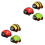 6Pz Auto A Forma Educativo Colorato Per Bambini 4
