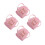4Pz Mini Rosa in Tessuto Per Con Portamonete 10