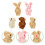 20 Fc Djurhus Plushdocka Figurer Mini 11