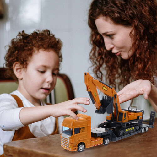 2Set Veicoli Da Costruzione Per Bambini in 2