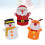6 Unidades Material Para Bolsa Natal Com Santa, Neve E Alce 8