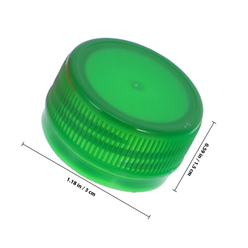 100Pcs Färgglada Plastflasklock För Barns Konstprojekt 1