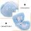 Plushdocka Säte Luftkonditionering Utsug Ornamang Miniatyrsäte 8