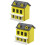 2 Unidades Mini Decoração Para 9