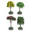 4Pcs Miniatyr För Trädgård Mikrolandskap 10