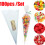 100Pcs Transparent Cellopåsar För Med Guldband 13 X 25 Cm 1