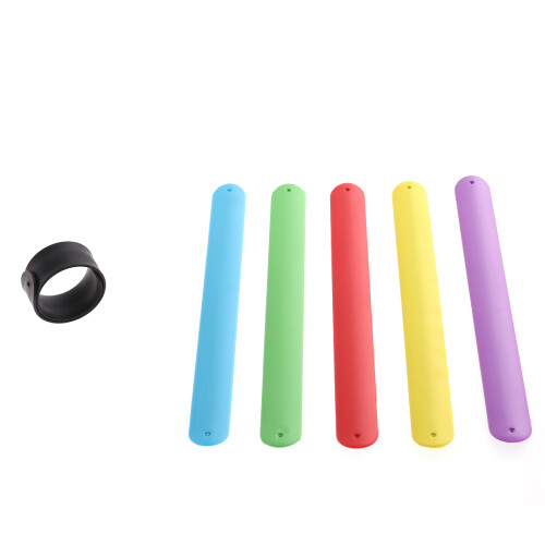 6 Pulseiras Coloridas Silicone para Crianças – 2