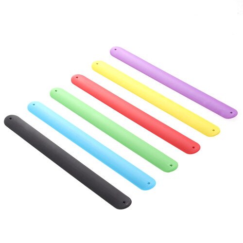 6 Pulseiras Coloridas Silicone para Crianças – 1