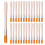 36Pcs Pincéis Pequenos Nylon Com Para Pintura 10