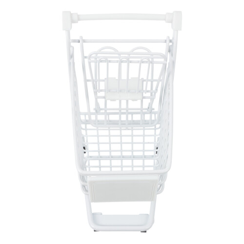 3 Sztuki Wózek Supermarketowy Mini Model Koszyk Na
