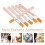 36Pcs Pincéis Pequenos Nylon Com Para Pintura 9