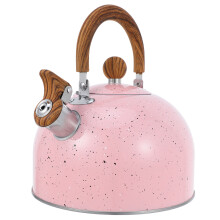 Tea Kettle För : Rostfritt , 3 L, Vikbar Handtag, Visslande