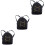 3Pcs Dockspäck Minispäck Leksak Minizippar Skolbag Flickleksaker 7