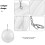 Figure Displaylåda Transparent Nyckelring Portabel Hängbar 8
