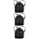3Pcs Dockspäck Minispäck Leksak Minizippar Skolbag Flickleksaker 10