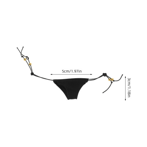 1 Set Badkläder Bikini Sommarsemester Kläder DIY Tillbehör 1