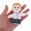 6St Familjefingeraffärar Plush Utbildningsdockor För Barn 4