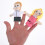 6St Familjefingeraffärar Plush Utbildningsdockor För Barn 10