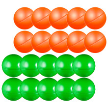 20Pcs Lottolott Bollar Trisslott Öppningsbara Spelbollar För