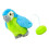 Fylld : Realistisk Blå Macaw Axelparrot För Halloween 1