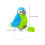 Fylld : Realistisk Blå Macaw Axelparrot För Halloween 3