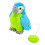 Fylld : Realistisk Blå Macaw Axelparrot För Halloween 10