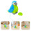 Fylld : Realistisk Blå Macaw Axelparrot För Halloween 11
