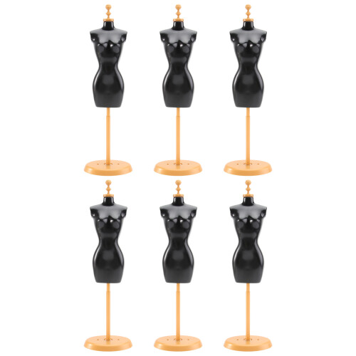 18 Peças Cabide Para Roupas De Acessórios Preto 1