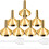 Conjunto De Miniatura Metal Com Conta-Gotas 10