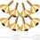 Conjunto De Miniatura Metal Com Conta-Gotas 7