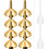 Conjunto De Miniatura Metal Com Conta-Gotas 8