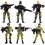 6Pcs Special Forces-Leksak Slagsmål Modell (A-Mönster) 2
