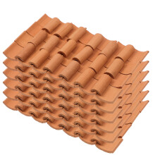 120Pcs Miniatyr Takpannor Mikro Dekorativa Ornamang Sandlåda