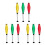 9 Bastoni Da Per Bambini Circus ( Assortito) 9