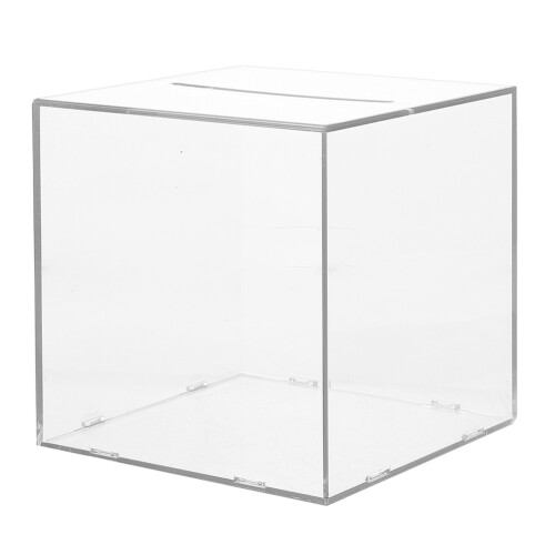 Acrylpengarugga Transparent Sparpåse Olåsbart Myntfodral 1