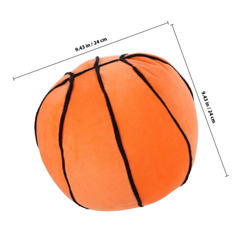 Plush Bolllektyg Simulerad Inplommon Basketbollkudde Vinterstil 1