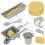 8Pcs Miniatyr Gårdsläcker Barns Förtäckta Lekleksaker 3