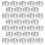 50Pcs Aluminum Candle Cup Case Silver Tea Light Holder for DIY Storage 4