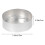 50Pcs Aluminum Candle Cup Case Silver Tea Light Holder for DIY Storage 2
