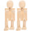 2 Delar Träfigur , Skrivbordsdekorationer 10