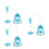3 Mini Macchina Pulitrice Attrezzo Bambini 7