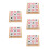 5 Set Ox Skrivbordslek Träblockspel Schackspel Brädspel För Barn 9