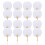 16Pcs Diy Målning Tom Handfläkt Ritning Leksak 5