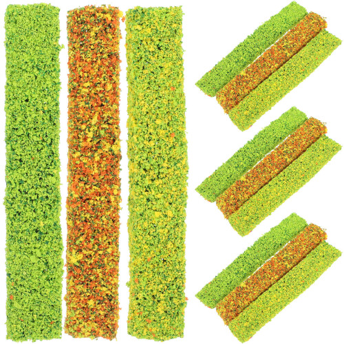 15Pcs Miniatyr Buskstrimlar Simulerade Buskar Klungor 2