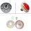 2 Delar Game Answer Buzzer Elektronisk Responderlek Batteri 11