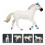 Simulation Horse Model Barnlek Leksak Hästfigur Vild Modell 3