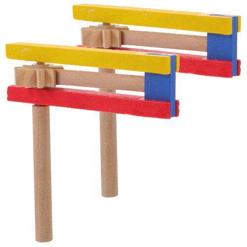 2 Delar Kastanjetter Med Långt Handtag För Barn 1