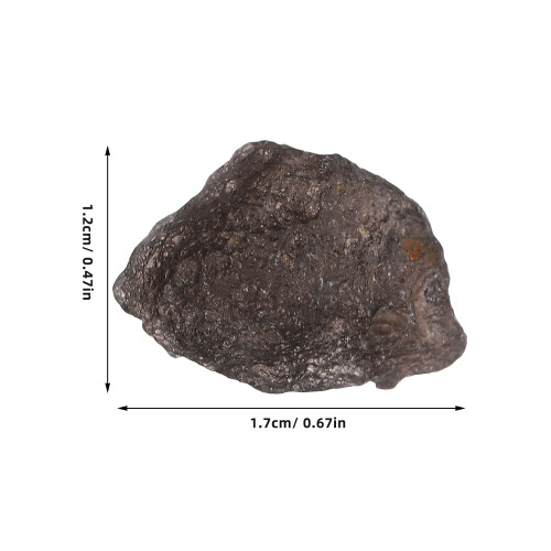 Meteorit Oregelbunden Glasmeteorit Berg För 2