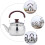 Stainless Steel 750 Ml Kettle Whistle Kapacitet 8
