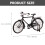 Cykelmodell Vintage Retro Järnkonst Prydnad Som Present 9